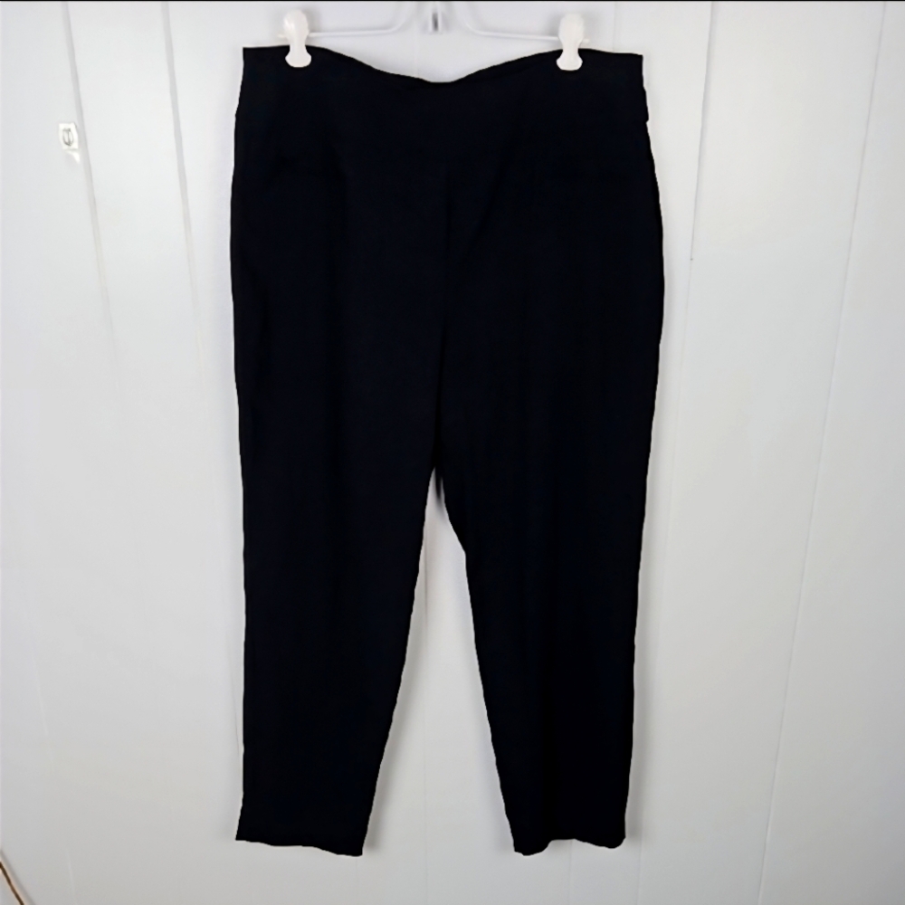 Alfred Dunner Black Pants Wmns 10